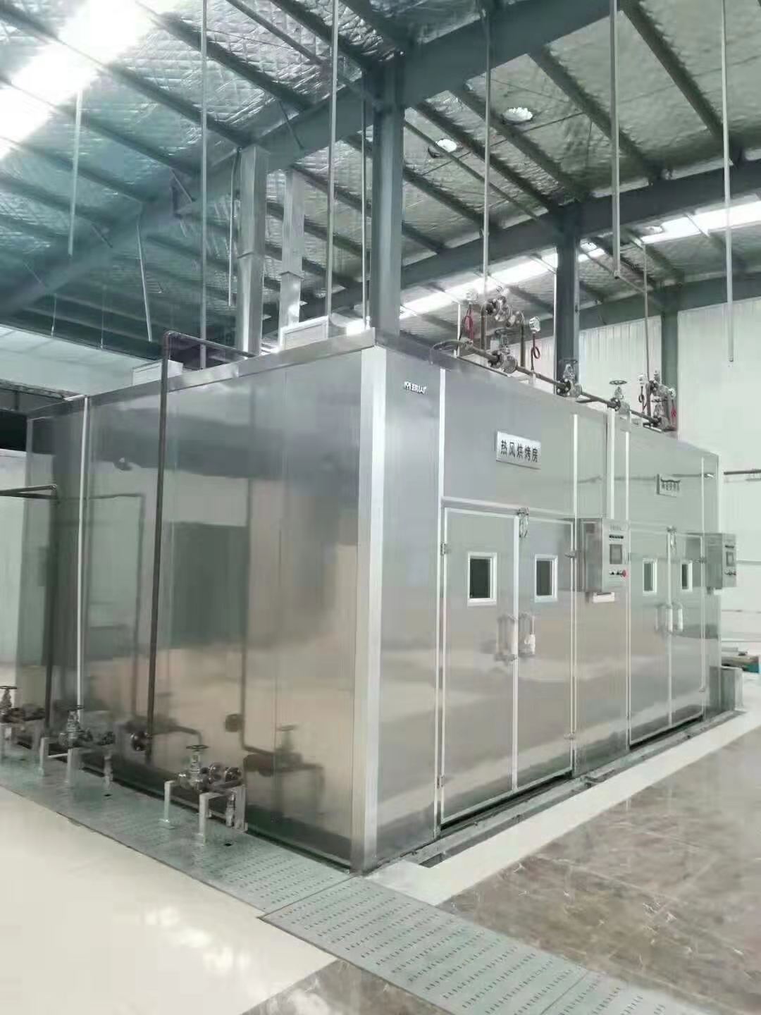 益陽瑪山產(chǎn)業(yè)機(jī)械有限公司，湖南益陽螺旋風(fēng)管廠家，熱風(fēng)食品烤房